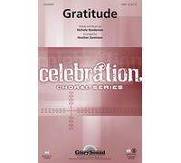 Shawnee Press Gratitude SATB arranged by Heather Sorenson