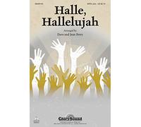 Shawnee Press Halle, Hallelujah! SATB, ACCOMP WITH OPT. PERCUSS arranged by Dave and Jean Perry