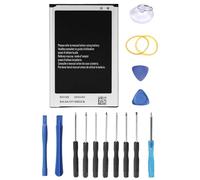 SHAWOROCE Batería EB-B800BE B800BU compatible con Samsung Galaxy Note 3 SM-N9000 Note 3 DuoS N9002 Note 3 LTE N9005 N9006 N9007 N9008 N9009 Li-ion 3200mAh 3.8V con kit de herramientas de reparación