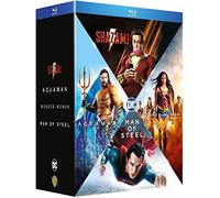 Shazam! / Aquaman / Wonder Woman / Man of Steel 4-Disc Boxset
