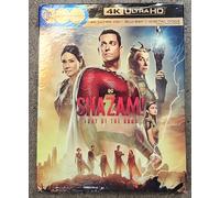 Shazam Fury Of The Gods ( 4k Muy HD+ blu ray + Digital Code, 2023) Nuevo