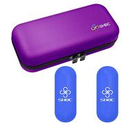 SHBC Estuche de Viaje para diabético insulina Enfriador refrigeración organizar medicamento Aislado Bolsa con 2 Bolsas de Hielo