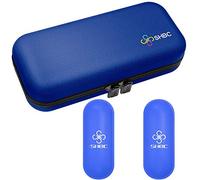 SHBC Estuche de viaje para diabético insulina enfriador refrigeración organizar medicamento aislado bolsa con 2 bolsas de hielo azul