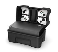 SHBC Estuche Rígido Compatible con la Consola de Juegos Xbox Series X Bolsa de Viaje de Almacenamiento para Controladores Inalámbricos y Cables