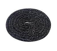 SHBHWS Accesorio de zapato encaje, 2 pares, 5MM, senderismo, botas acampada, zapatilla deporte, uso cuerda, doble Color, redondo variado Para Botas de Senderismo(Black-grey,160cm)