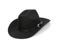 SHBHWS Cowboy Cap Music Party Jazz Hat Unisex Leisure Versatile Headdress Outdoor Para Halloween y Festivales
