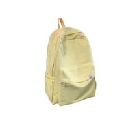 SHBHWS Mochila De Estudiante Gran Capacidad Color Sólido Dulce Y Suave for Hombres Mujeres Estudiantes Universitarios Simple Moda Adecuado Para Ir al Ccolegio o al Trabajo(Yellow)