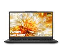 SHBIV Ordenador portátil de 15.6 pulgadas, portátil con Gold 6500Y (Beat N5095, hasta 3.4 GHz), 32 GB de RAM 1 TB SSD, pantalla IPS FHD 1080P, Bluetooth, WiFi, HDMI, tipo C, batería de 38 Wh