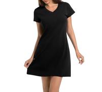 SHCNSJC Camisones de Mujer Algodon Verano Manga Corta Camison Mujer Camisones para Dormir