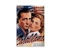 SHCOND Casablanca - Póster decorativo vibrante de alta gama, pósteres de pared retro, decoración de habitación, pósteres de arte clásico, adecuados para adolescentes, salas de estar, dormitorios