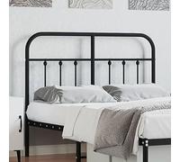 ShCuShan - Cabecero de cama de metal (120 cm, tamaño macizo, para cabecera de cabecera de cabecera de cabecera de cama, decoración