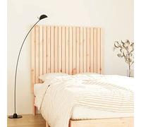 ShCuShan Cabecero de Cama Pared 127,5 x 3 x 110 cm Madera maciza de Pino, cabecera de Madera de Escalera, Cama Montaje en Pared Cabecero de Cama con Estructura de Barras y Bandeja Soporte
