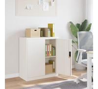 ShCuShan - Cómoda de oficina con cerradura de superficie texturizada para tamaño A4 y letra, estudio y armario clasificador blanco 79 x 40 x 90 cm de acero