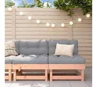 ShCuShan - Sofás central de jardín, 2 piezas de madera maciza, fundas de sofá de jardín, funda protectora para sofá, funda exterior