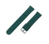 SHDEYAVK Correas Reloj Silicona, Correa de silicona resistente al agua 20 mm 22 mm Reloj deportivo Buceo for hombres Reemplace la correa de reloj de goma Correa de repuesto de liberación rápida negra