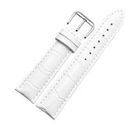 SHDEYAVK Hombre Mujer Correa, Correa de reloj Correas de cuero 16 18 20 22 mm Accesorios de reloj Correa de reloj de cuero Correas de reloj(A,Black 20mm)