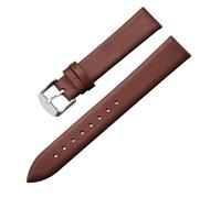 SHDEYAVK Hombre Mujer Correa, Correa de reloj de cuero 12 mm 14 mm 16 mm 18 mm 20 mm 22 mm Correa de reloj de cuero con hebilla plateada(H,20mm)