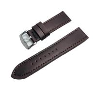 SHDEYAVK Hombre Mujer Correa, Correa de reloj de cuero 18 mm 20 mm 22 mm 24 mm Hombres Mujeres Correa de reloj deportivo negra Accesorio de correa de reloj impermeable universal con cierre de metal in