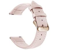 SHDEYAVK Hombre Mujer Correa, Correa de reloj de cuero Correas de reloj de 18 mm/20 mm/22 mm con cierre de metal inoxidable Bandas de repuesto de liberación rápida(M,22mm)