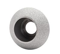 SHDIATOOL 75MM Perfil de mano de diamante Altura de la rueda 30mm Borde curvo convexo Disco de molienda Ranurado para piedra Mármol Granito Roca