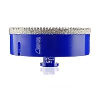 SHDIATOOL Corona de perforación de diamante para azulejos y perforadores, herramienta de sierra perforadora con rosca M14 para porcelana, azulejos, mármol, granito, cerámica, granito, broca de 125 mm