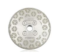 SHDIATOOL Discos de corte de diamante - 100MM Granito Hoja de sierra de doble cara Azulejos Hoja de diamante para Mármol Hormigón Piedra Porcelana Cerámica M14 Hilo