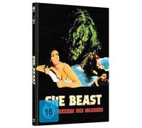 SHE BEAST-DIE RÜCKKEHR DES GRAUENS - wattiertes Mediabook - Cover D - limitiert auf 99 Stück (Blu-ray + DVD) [Alemania] [Blu-ray]