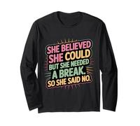 She Believed She Could But She Needed a Break - Manga Larga