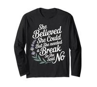 She Believed She Could But She Needed a Break - Manga Larga