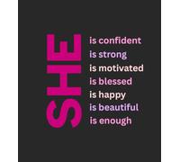 She Believes in Herself: A Daily Self Love & Confidence Journal for Women