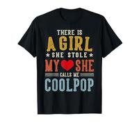 She Calls Me COOLPOP Divertido Día del Padre Abuelo Camiseta