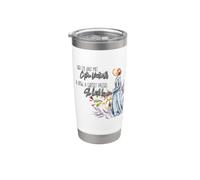 She Heard His Voice Jane Austen Persuasión Cita Regalo Vaso térmico de acero inoxidable de doble pared