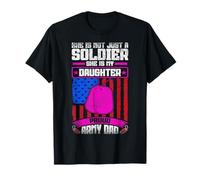 She Is Not Just a Soldier, She Is My Daughter Woman Veteran Camiseta