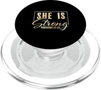 She Is Strong PopSockets PopGrip para MagSafe