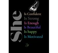 She: Journal for Strong, Smart & Beautiful Girls, Track Your Growth, Dreams & Gratitude, Confidence & Self-Love Journal for Teen Girls