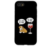 She Loves me More - Perro y Vino Tinto Carcasa para iPhone SE (2020) / 7/8