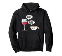 She Loves Me More Wine Café Beber Mamá Vino Amante del café Sudadera con Capucha