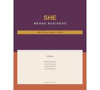She Means Business- Habit Tracker & Weekly Planner