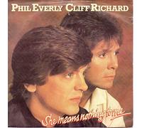 She Means Nothing To Me - Phil Everly / Cliff Richard 7" 45