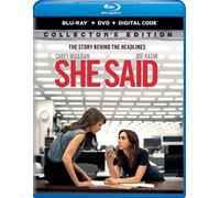 She Said (Blu-Ray + DVD + Digital) (Blu-ray) Carey Mulligan (Importación USA)