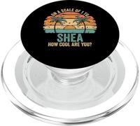 SHEA Cute Retro Girls Groovy SHEA Personalized Name PopSockets PopGrip para MagSafe