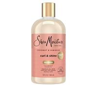 Shea Moisture Curl&Shine, Champú (coco y hibiscus), 13 fl Oz