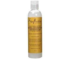 Shea Moisture Desenredante de hidratación de manteca de karité pura, 236 ml