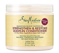 Shea Moisture Jamaicano Aceite de Ricino Negro Fortalecer el crecimiento y restauración Acondicionador de cabello, 454 g