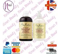 Shea Moisture Jamaicano Negro Ricino Aceite Fuerza Champú y Acondicionador 369ml