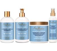 Shea Moisture Manuka Miel Y Yogur Champú y Acondicionador Set Regalo (Pack 4)