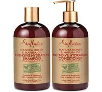 Shea Moisture Miel Manuka Intenso Hidratación Champú y Acondicionador Set, 369ml