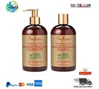 Shea Moisture Miel Manuka Intenso Hidratación Champú y Acondicionador Set, 369ml