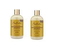 Shea Moisture Pack de dos champú Raw Shea Mantequilla Moisture Retention Champú, 13 onzas de Shea Moisture