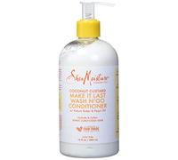 SHEA MOISTURE, Único, Estándar Coconut Custard Wash N'Go Acondicionador 13Oz/384 ml